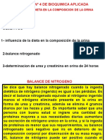 Práctica #4 Influencia de La Dieta en La Composición de La Orina