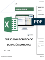 Curso Excel Intermedio - Lakkun