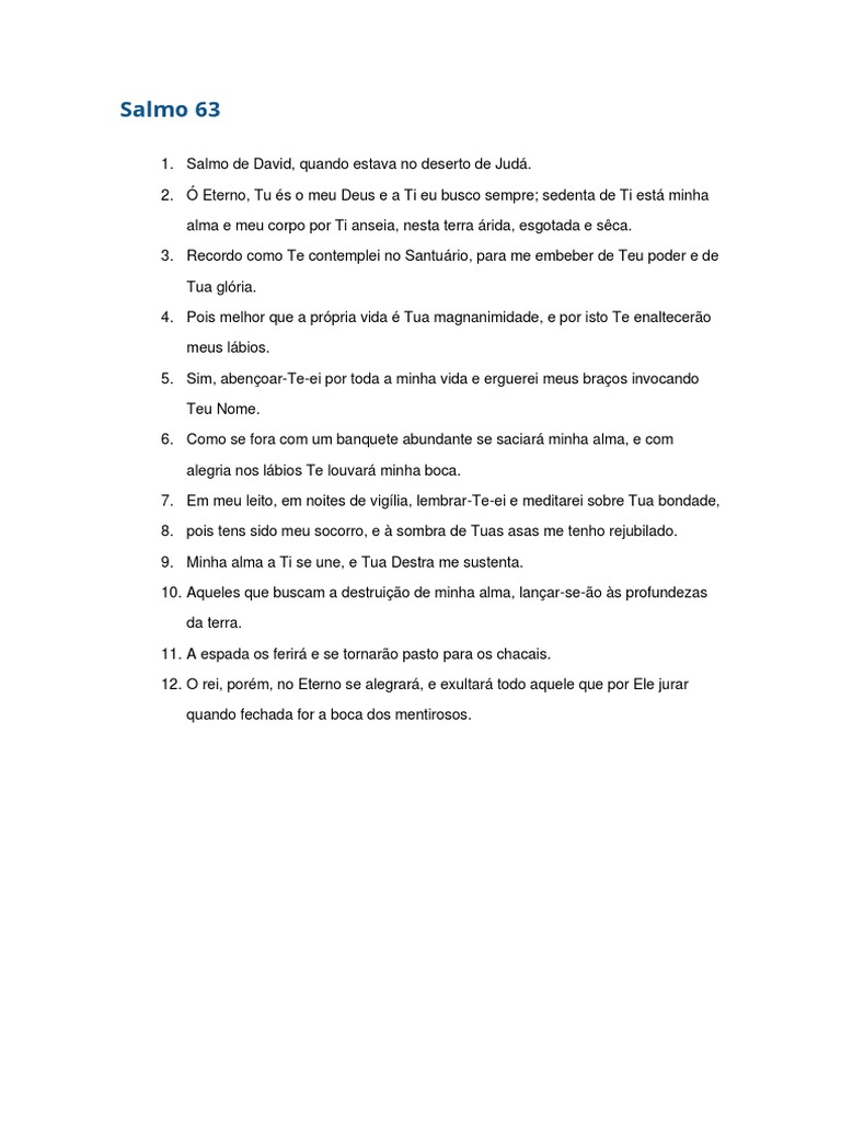 Salmo 63 Pdf