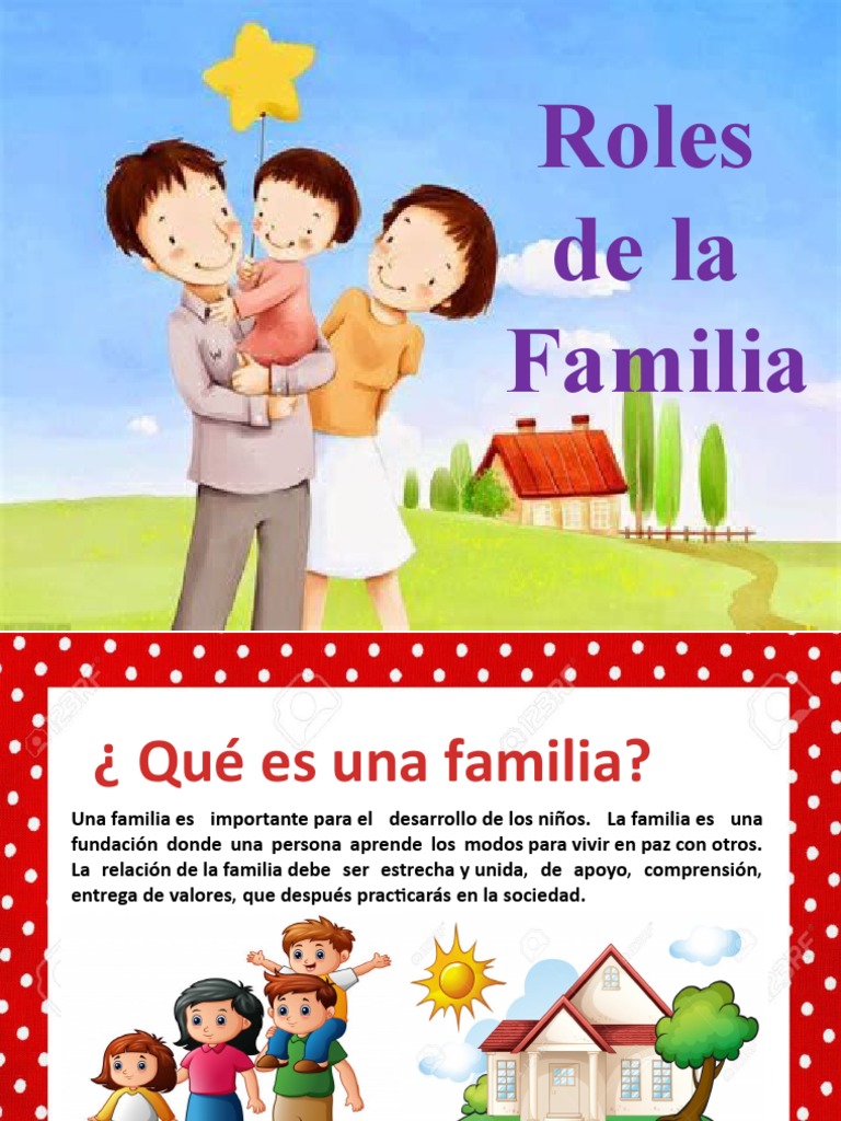 Importancia de los Roles en la Familia | PDF