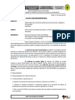 OFICIO MULTIPLE 0017 - Emisión de Certificado de Estudios y Constancia de Logros