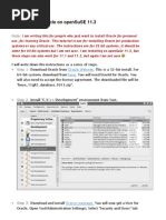 How To Install Oracle On OpenSuSE 11