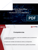 Presentación Final Semana # 1 Estadística Matematica Q3-2023 (1)