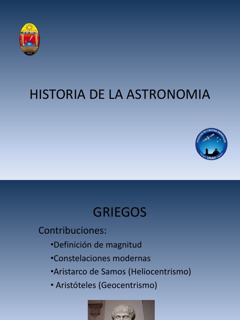 HISTORIA DE LA ASTRONOMIA | PDF