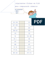 30 de Marz Continuamos Comparando Números