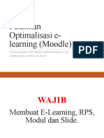 Pelatihan E-Learning Dosen Baru