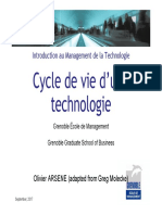 Cycle de Vie de La Technologie