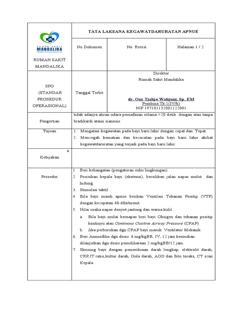 Spo Apnue | PDF
