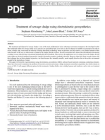 Download Treatment of Sewage Sludge Using Electrokinetic Geosynthetics by api-3721576 SN6660512 doc pdf