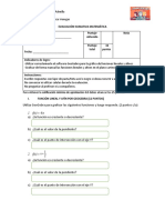 Octavo Básico Evaluación Sumativa Matemática 1