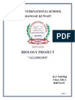 Bio Class VII HW Project Allergies 2023-24 Edited Word