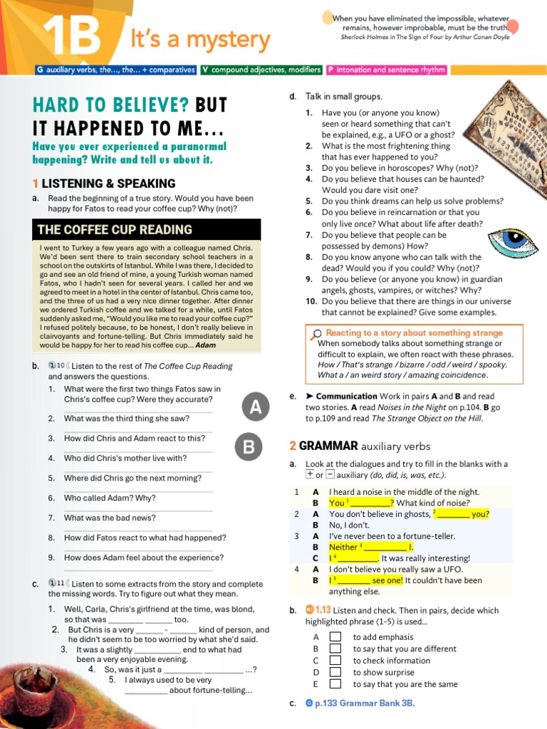 File 1B It's A Mystery | PDF