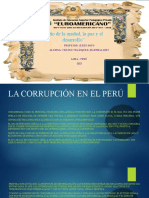La Corrupción en El Perú
