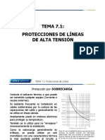 TEMA 7.1 - Protección de Líneas