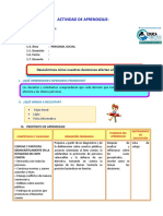 D2 A1 SESIÓN Descubrimos Cómo Nuestras Decisiones Afectan Al Bien Común.