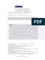 Magnitude e Variação Da Carga de Mortalidade Por Câncer No Brasil (Guerra Et Al 2017)