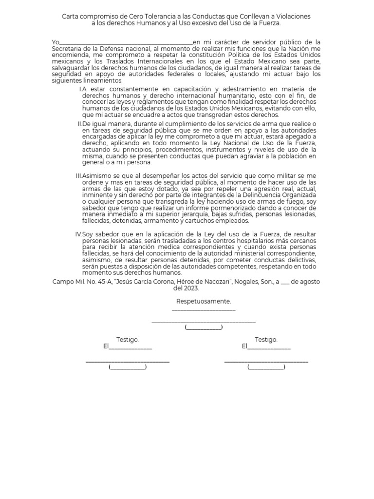 carta-compromiso-de-cero-tolerancia-pdf-derechos-humanos