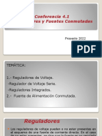 Conferencia 4.1 Reguladores y Fuentes conmutadas