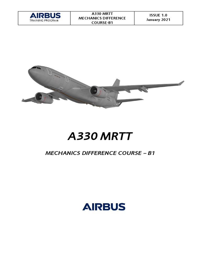 RSAF GCTP A330 MRTT Mechanics Difference B1 Issue 1 1 PDF 