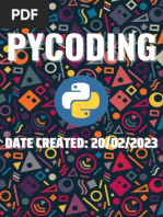 Python Coding