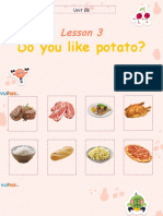 Lesson 3: Do You Like Potato?