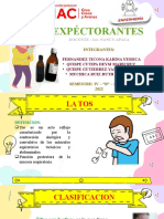 EXPECTORANTES Exposicion