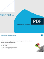 ClassBook-Lessons-ABAP Part II Lesson2 - ALV