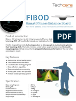 Fibod - Smart Fitness Balance Board Brochure
