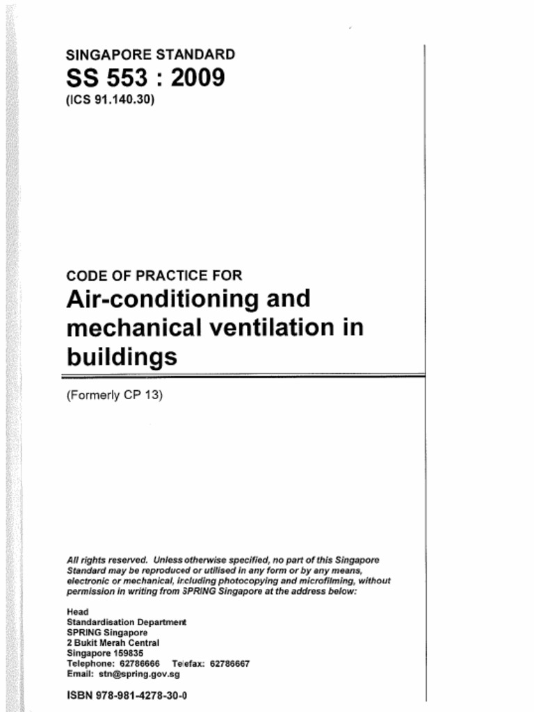 SS 553 2009 Acmv | PDF