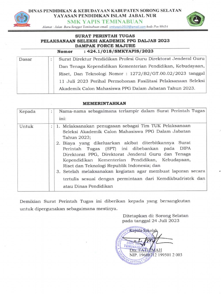 SPT Force Majure | PDF