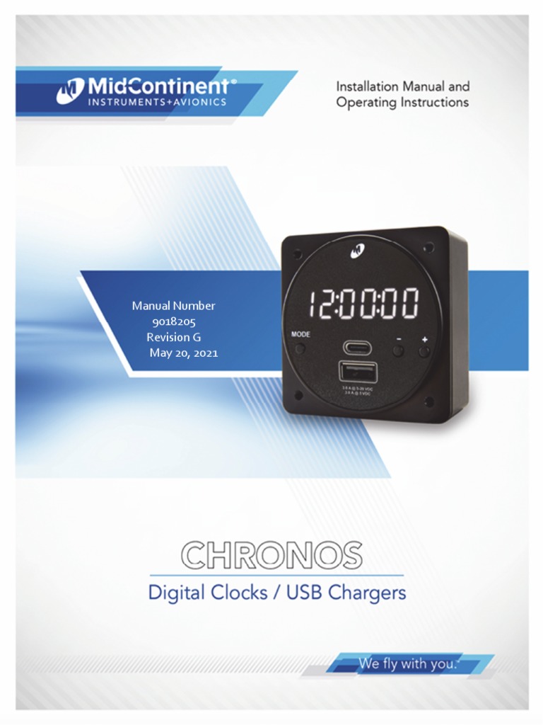 CH93 Clock Manual PDF Battery Charger Usb