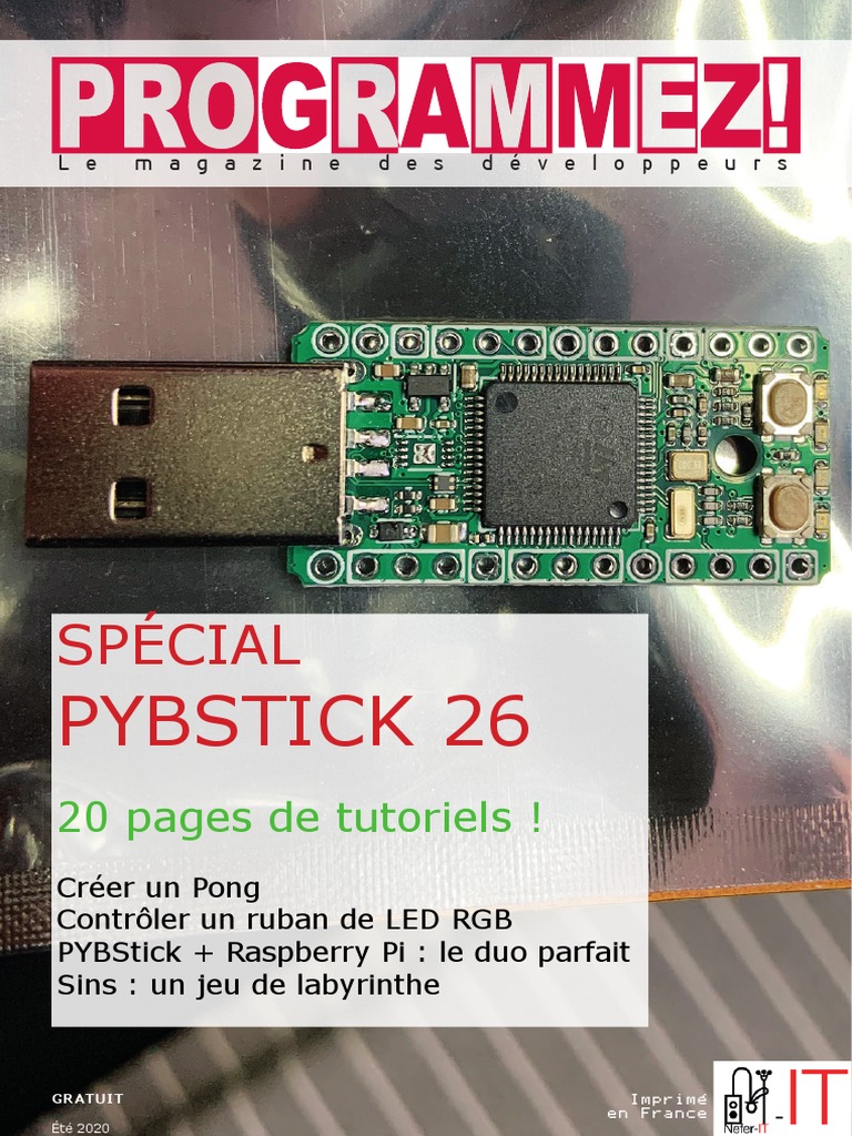 Tutoriels PYBStick 26 et Raspberry Pi | PDF | Diode électroluminescente ...