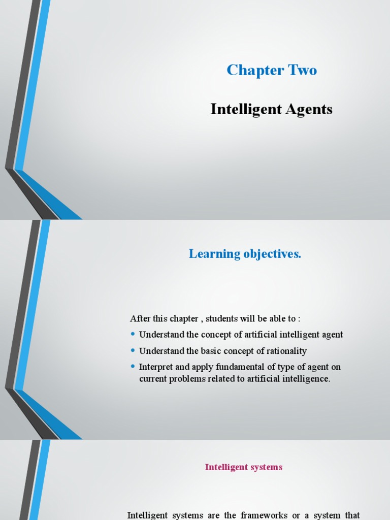 2 Chapter - 2 - AI Intelligent Agents | PDF | Rationality | Cognition