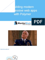 Building Modern Progressive Web Apps With Polymer - Compressed