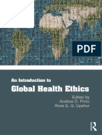 An Introduction To Global Health Ethics