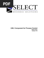 UML Components and Process Control