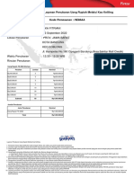 Bukti Pemesanan Penukaran Kas Keliling HE88AA