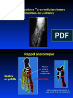 E-08 - Luxations Du Lisfranc