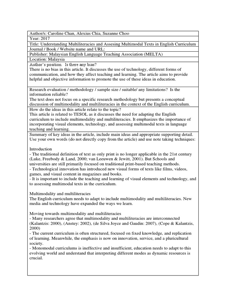 article-review-understanding-multiliteracies-and-assesing-multimodal