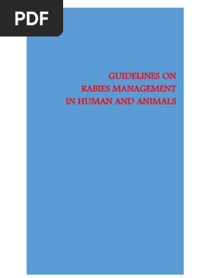 Guidelines on Rabies Management in Human and Animals (1)