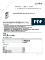 Power Supply Unit - QUINT4-PS/1AC/24DC/10 - 2904601: Product Description