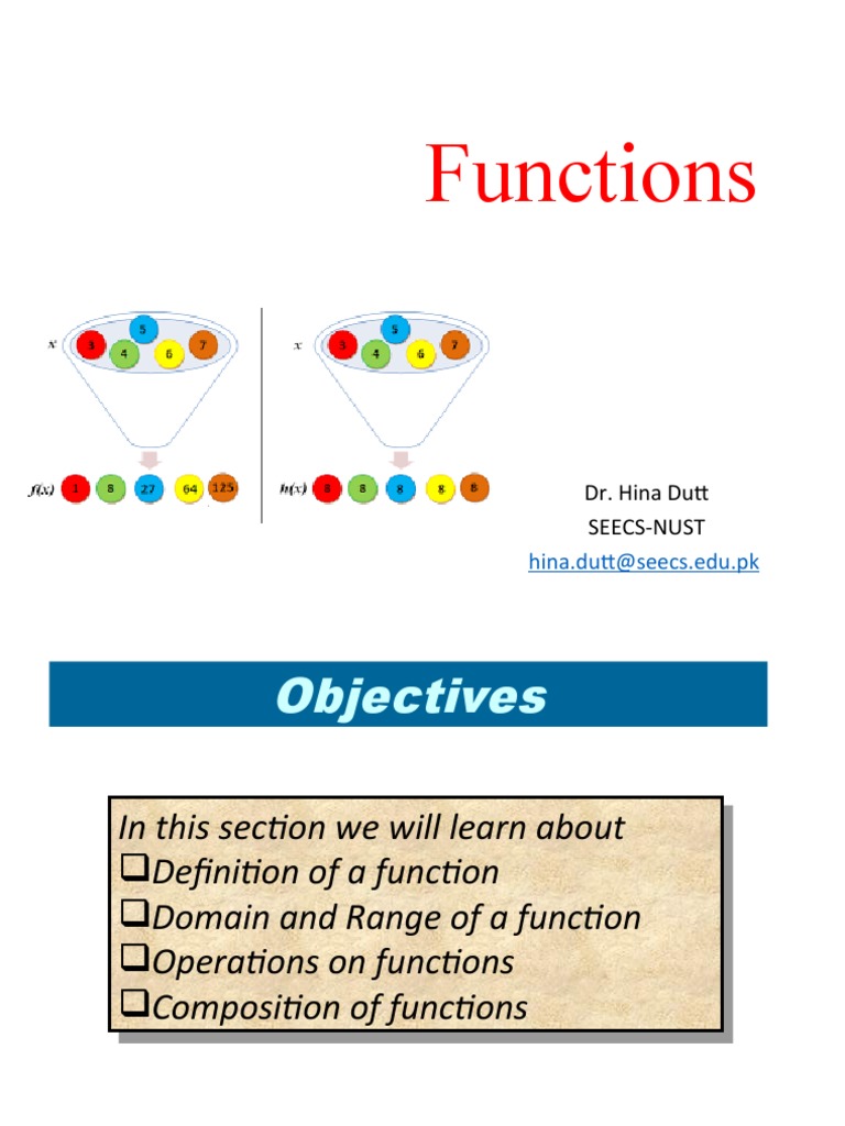 Functions | PDF