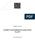 HZ Muhammedin Acikladigi Allah