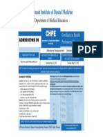 CHPE Admission 2023 Link PDF