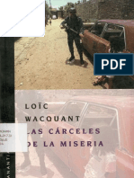 Wacquan, Loic - Las Carceles de La Miseria