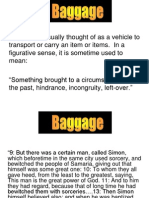 Baggage Parable