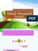 Teknik Menjawab Soalan