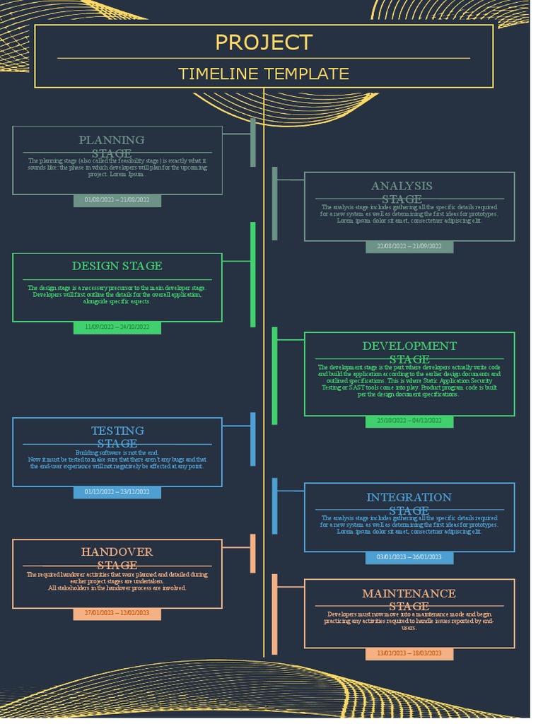 Project Timeline Template | PDF