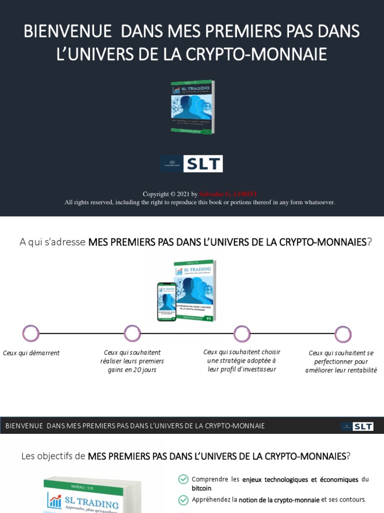Mes Premiers Pas Dans La Crypto | PDF | Crytomonnaies | Bitcoin