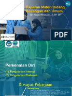 Paparan Materi Bidang 2